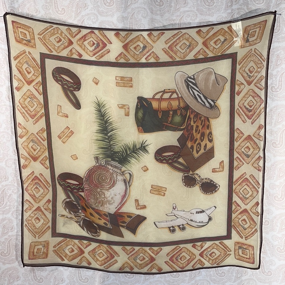 Jacqueline Ferrar 100% silk scarf